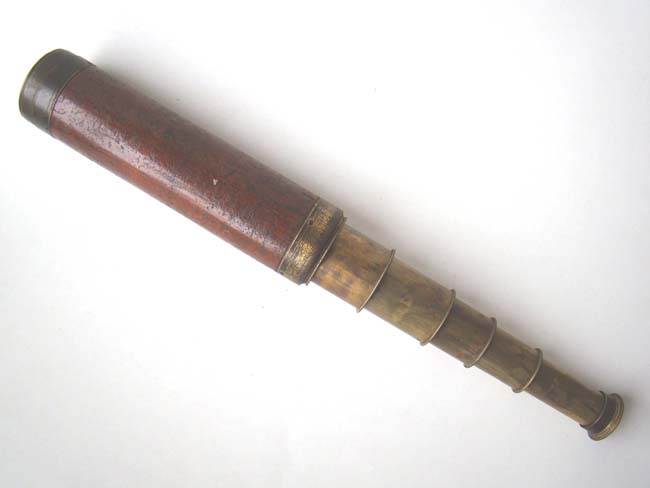 An Antique English 5 draw Telescope by Norie & Co., London circa 1816-1839